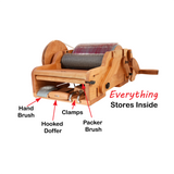 Deluxe Drum Carder - Easy Clean -